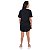 Camiseta Swag Vestido Preto Algodão Detalhe Em Lantejoulas Be Strong - Imagem 4