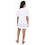 Camiseta Swag Vestido Algodão Dgn Branca Chic Forever Lantejoulas - Imagem 4