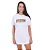 Camiseta Swag Vestido Algodão Dgn Branca Chic Forever Lantejoulas - Imagem 1