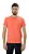 Camiseta Masculina Gola Redonda Básica Laranja Algodão - Imagem 1