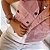 Colete cropped sarja feminino verde lavanda ombro deslocado - Imagem 3