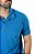 Camiseta Masculina Gola Polo Ixória Azul Piquet Gold Com Elastano - Imagem 2