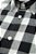 Camisa Masculina Slim Fit ML Flanelada Xadrez Branco Preto - Imagem 5