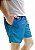 Short Masculino Poliéster Liso Azul Água Praia Surf - Imagem 3