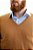 Suéter Cashmere Masculino Algodão Laranja - Imagem 3