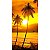 Toalha de Praia aveludada Sunset Buettner - Imagem 1