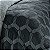 Edredom Queen Plush Estampado com Sherpa Hedrons Geométrico Platina - Imagem 3