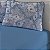 Jogo de Cama Solteiro King 2 peças lençol com elástico e fronha de Malha Slim Edromania Porto Azul - Imagem 1
