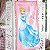 Toalha de Banho Velour Princesa Cinderela Disney - Imagem 1