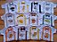 Kit com 12 bodys Safari Menino - Imagem 1
