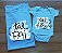 Kit camiseta dia dos pais - camiseta Adulto e body Bebê Menino - Imagem 1