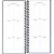 Agenda Executica Comercial Espiral Diária 11,9 x 27,5cm Ideale M8 Tilibra - Imagem 3