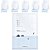1025 Dokdo Water Gel Mask Máscara Facial 10 Unidades 30 ml - Round Lab - Imagem 1