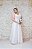 VESTIDO PZ MIDI COM DECOTE DE TULE TRANSPASSADO EM RENDA BORDADA - Imagem 3