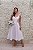 VESTIDO MIDI ZIBELINE COM DECOTE CORAÇÃO LAÇO CHANEL - Imagem 1