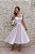 VESTIDO MIDI ZIBELINE COM DECOTE CORAÇÃO LAÇO CHANEL - Imagem 3