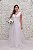 VESTIDO MIDI ALÇA LARGA PZ BRANCO EM TULE COM BUSTO BORDADO - Imagem 2