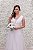 VESTIDO MIDI ALÇA LARGA PZ BRANCO EM TULE COM BUSTO BORDADO - Imagem 4