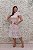 VESTIDO MIDI BRANCO EM RENDA VAZADA FORRO NUDE GOLA ALTA COM MANGUINHA - Imagem 6