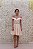 VESTIDO CURTO DOURADO RODADO OMBRO A OMBRO - Imagem 1
