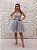 VESTIDO CURTO RODADO EM TULE PRATA TOMARA QUE CAIA COM BUSTO BORDADO - Imagem 2