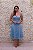 VESTIDO MIDI AZUL CLARO SERENITY CAMADAS EM TULE BUSTO CORSELET - Imagem 1