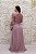 VESTIDO LAVANDA MAUVE MANGAS COMPRIDAS E SAIA FLUÍDA - Imagem 8