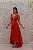 VESTIDO FRUTA COR MULLET VERMELHO CEREJA COM CINTO - Imagem 2