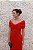 VESTIDO FÁTIMA SCOFIELD VERMELHO DECOTE LAÇO FRONTAL - Imagem 3