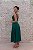 VESTIDO MIDI FÁTIMA SCOFIELD VERDE DECOTE RECORTES - Imagem 4