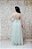 VESTIDO VERDE MINT DRAPEADO ARTE SACRA COM CORSELET DECOTE - Imagem 5