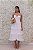 VESTIDO BRANCO FÁDIA MIDI ARTE SACRA CORSELET CAMADA EM TULE - Imagem 5