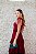 VESTIDO MARSALA TULE COM BUSTO CORSELET CAMADAS ALÇA LAÇO - Imagem 3
