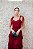 VESTIDO MARSALA TULE COM BUSTO CORSELET CAMADAS ALÇA LAÇO - Imagem 4