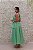VESTIDO FÁTIMA SCOFIELD MIDI VERDE CANDY MINT CINTILANTE - Imagem 2