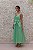 VESTIDO FÁTIMA SCOFIELD MIDI VERDE CANDY MINT CINTILANTE - Imagem 1