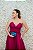 VESTIDO PINK FÚCSIA EM TULE ALÇA ÚNICA FOLHOS - Imagem 7