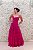 VESTIDO ROSA PINK EM TULE ARTE SACRA TOMARA QUE CAIA SAIA DRAPEADA - Imagem 1