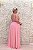 VESTIDO ROSA CLARO BUSTO BORDADO E SAIA FLUIDA - Imagem 10