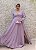VESTIDO LILÁS DETALHE CINTURA FLUIDO MANGAS - Imagem 6