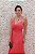 VESTIDO CORAL TULE COM DECOTE DRAPEADO E COSTA CORSELET - Imagem 10