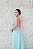 VESTIDO VERDE MINT DECOTE BORDADO SAIA EVASÊ - Imagem 5