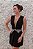VESTIDO PRETO CURTO DETALHE FIVELA PRATA - Imagem 3