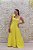 VESTIDO AMARELO LIMA EDUARDA GALVANI LAÇO ALÇA UNICA LISO - Imagem 2