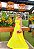 VESTIDO AMARELO LIMA EDUARDA GALVANI LAÇO ALÇA UNICA LISO - Imagem 7