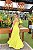 VESTIDO AMARELO LIMA EDUARDA GALVANI LAÇO ALÇA UNICA LISO - Imagem 8