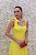 VESTIDO AMARELO LIMA EDUARDA GALVANI LAÇO ALÇA UNICA LISO - Imagem 4