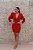 VESTIDO CRUTO VERMELHO MANGA BUFANTE - Imagem 6