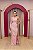 VESTIDO LONGO FATIMA SCOFIELD ROSA BEBE TODO EM PAETÊ - Imagem 5