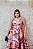 VESTIDO MIDI MARRO ROSÊ COM FLORES COLORIDAS - Imagem 8